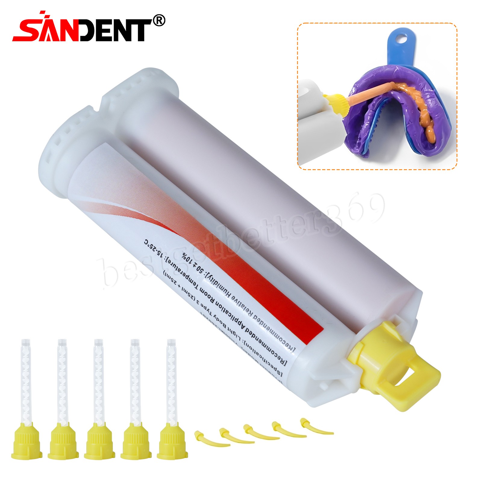 Dental Silicone Elastomeric Impression Material Heavy/Light Body Normal