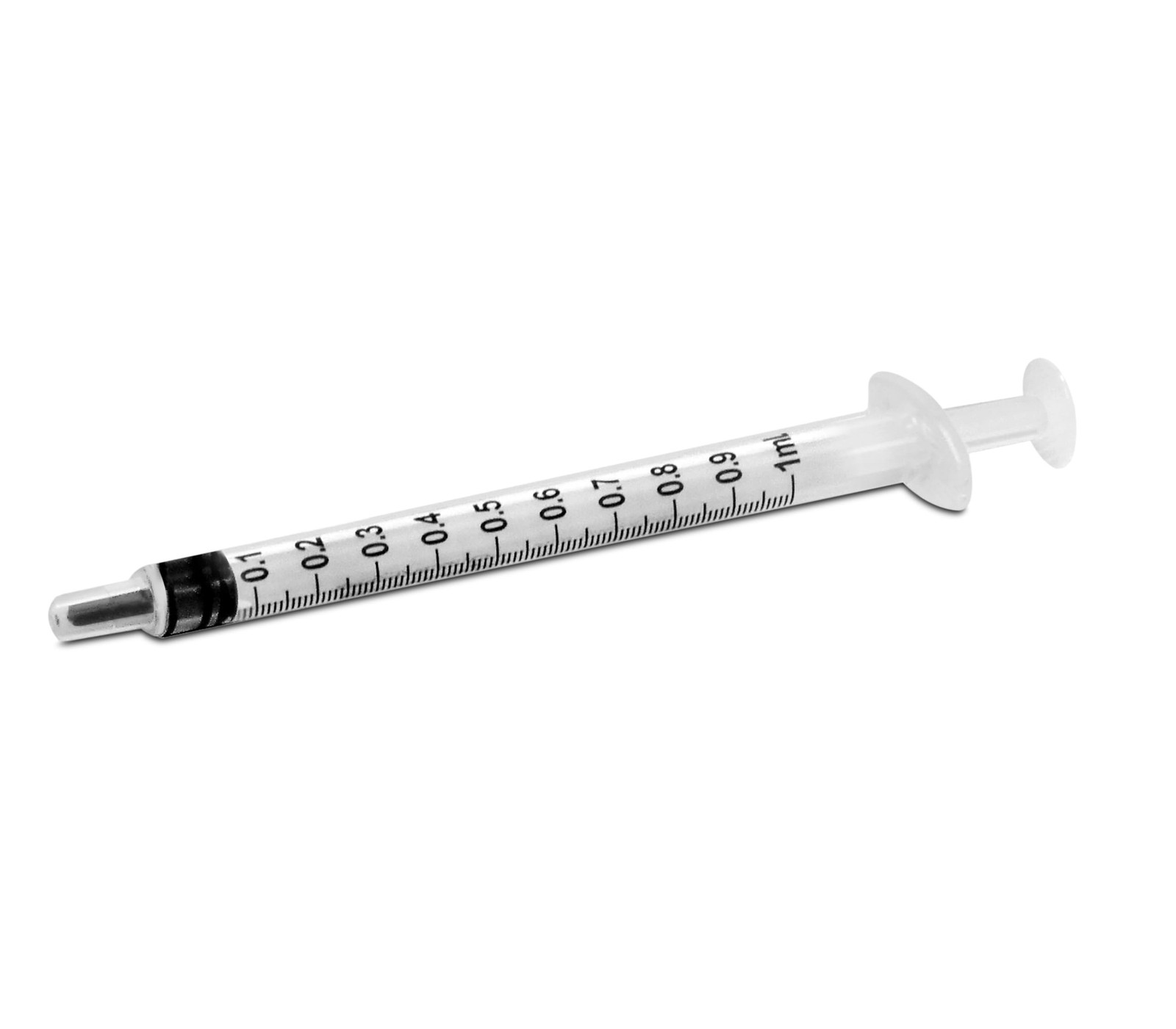 100 Pack 1ml Oral Syringes Luer Slip Tip No Needle Sterile Individual Use NEW