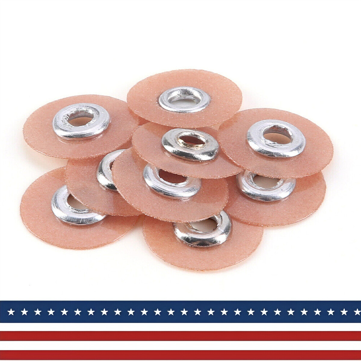 5Packs Dental SOFLEX Composite finishing polishing discs 12.7mm Medium