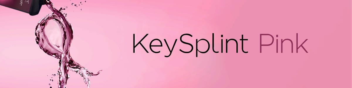 Keystone Industries KeyPrint KeySplint Hard Pink 1kg 3d Printing Resin