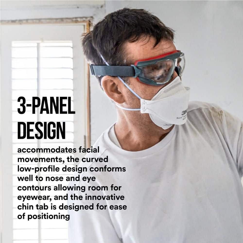 3M 9205+ N95 Aura Particulate Disposable Respirator Foldable (20-Pack)