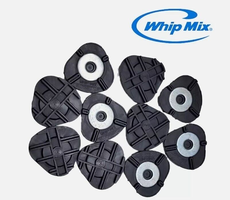 New Whip Mix Disposable Magnetic Plastic Mounting Plates 20 Units FAST SHIP!!!