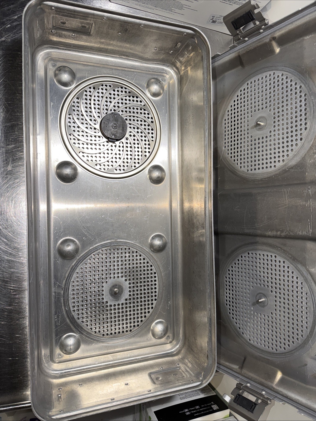 AESCULAP STERILIZATION CONTAINER JM 441 Bottom JM489 Lid