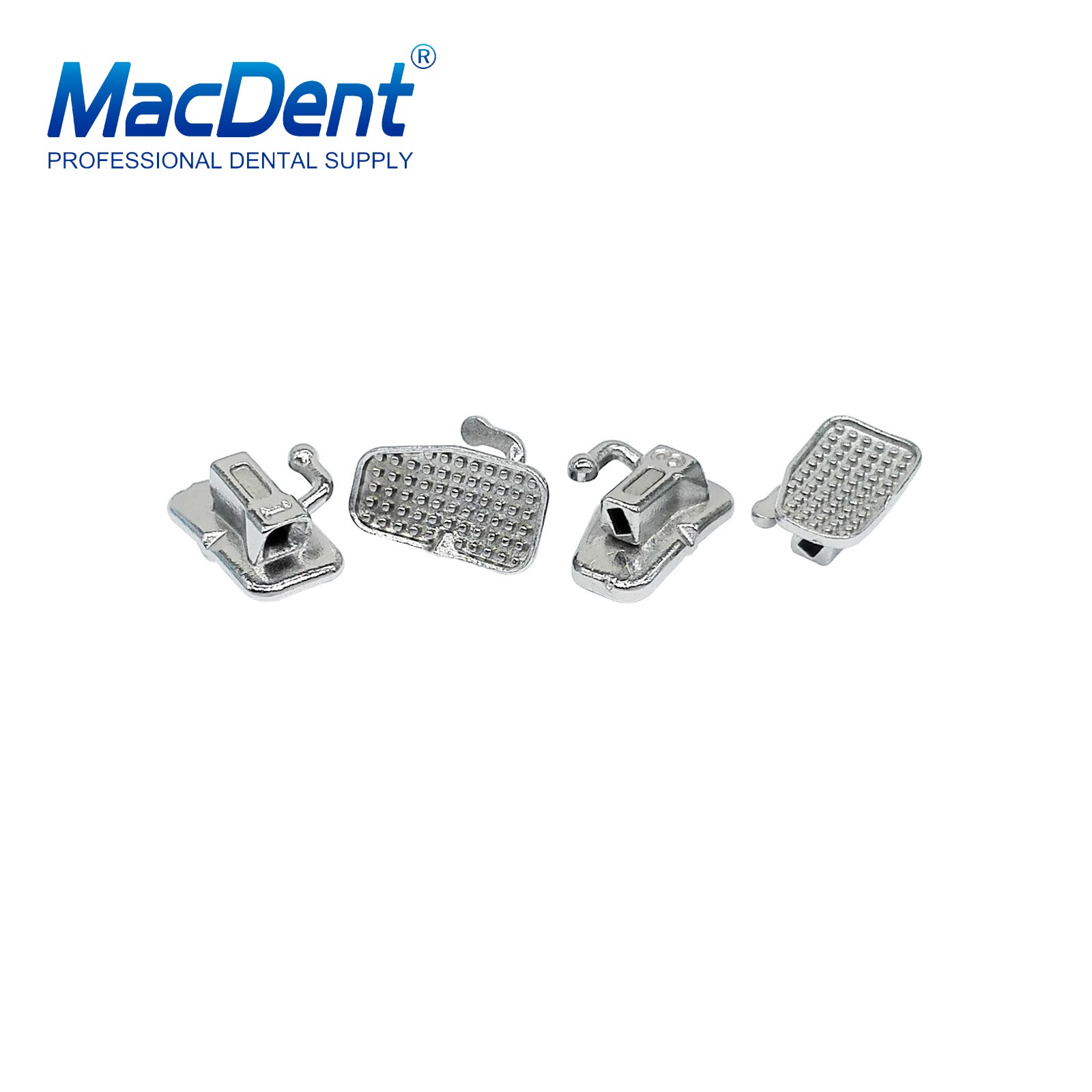 50Set Dental Orthodontic Buccal Tube 1st 2nd Molar Tube Roth MBT 022/018 MacDent