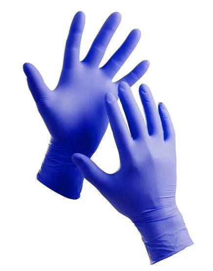 Procure Nitrile Exam Gloves – Powder-Free, Cool Blue, 100/BX, 10BX/CS