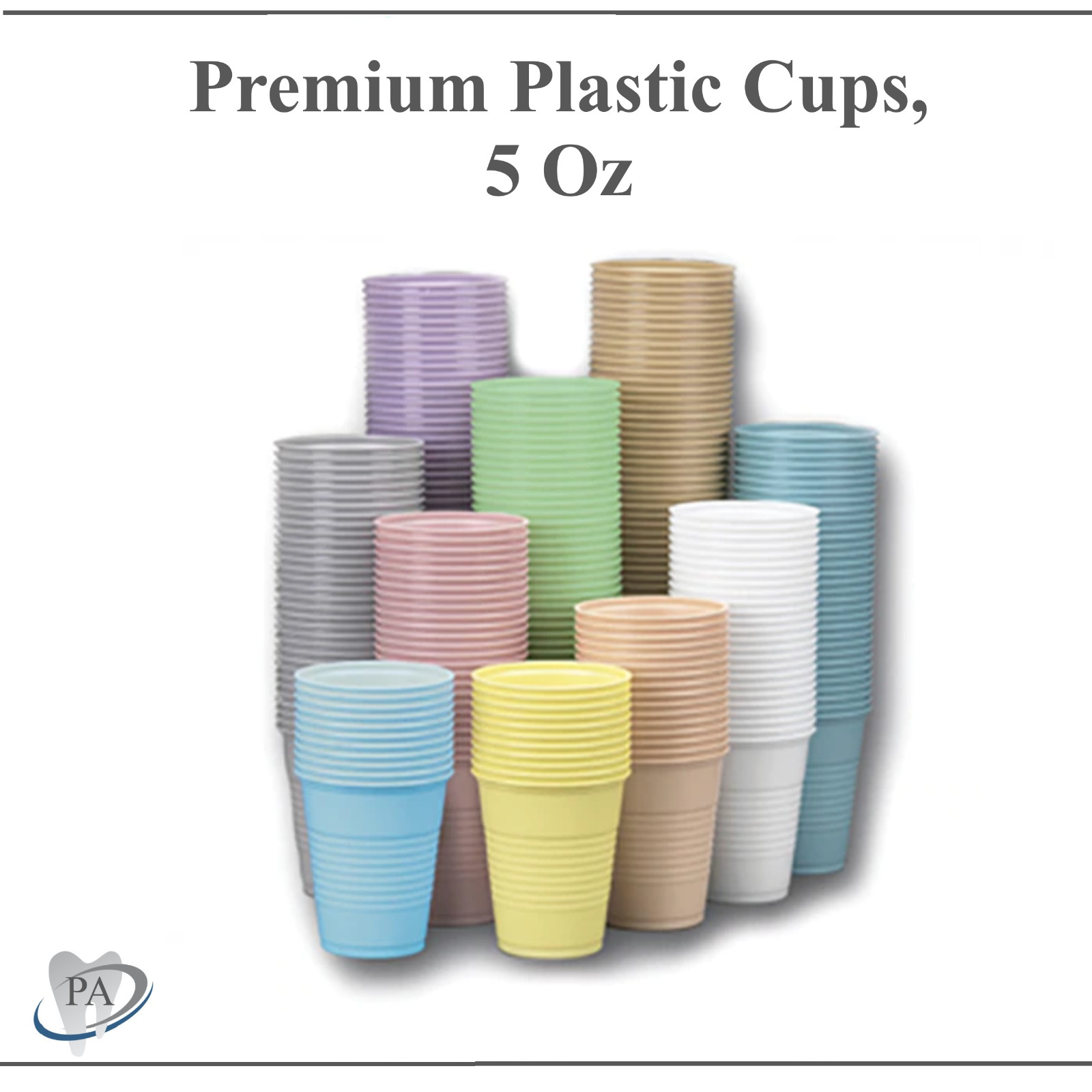 Patient Dental Medical 5 oz Plastic Drinking Cup Disposable 500-5000Pcs