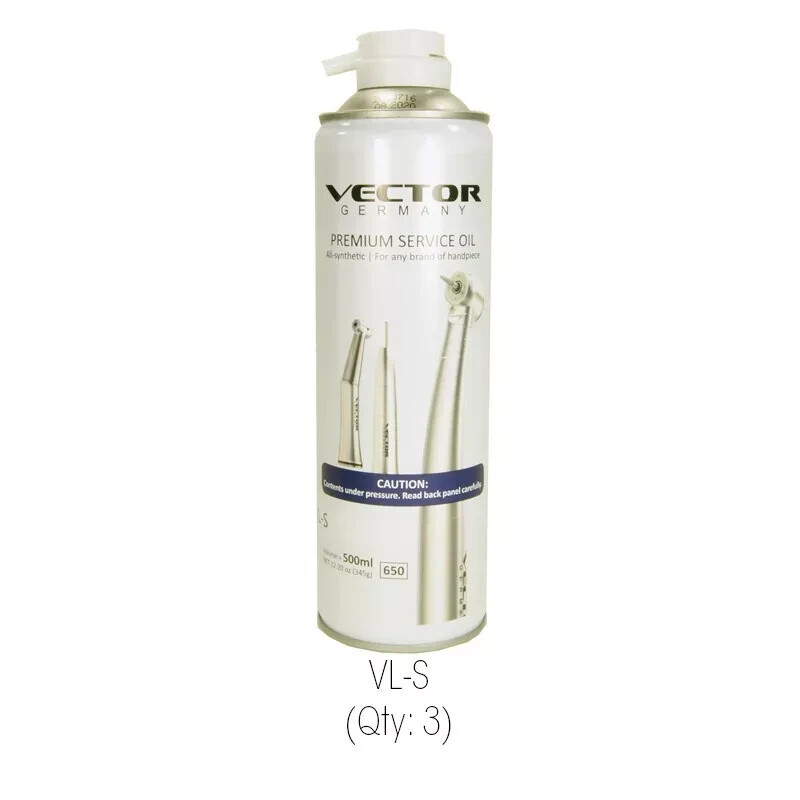 Vector Premium Handpiece lubricant VL-S, VL-AQ, VL-LM