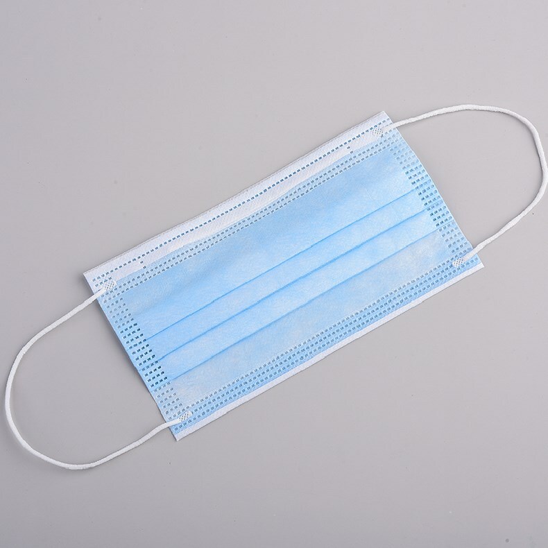 [50 pcs]3-Ply Disposable Face Mask Non-Medical Surgical Earloop Face MOUTH COVER