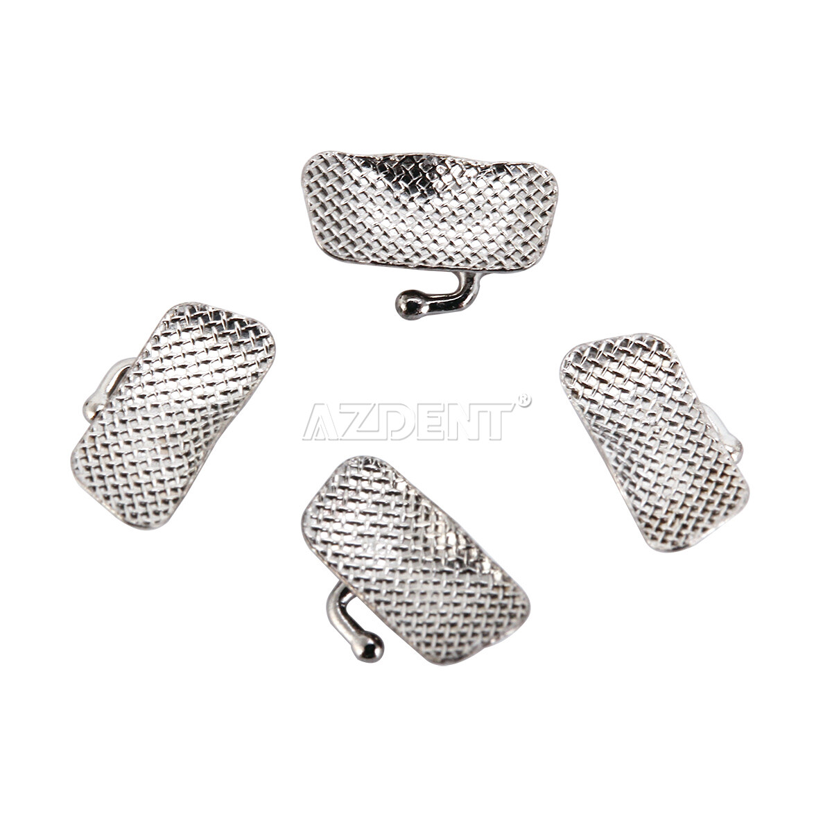 AZDENT Dental Orthodontic Buccal Tubes 1st 2nd Molar Bondable Roth MBT 018 022