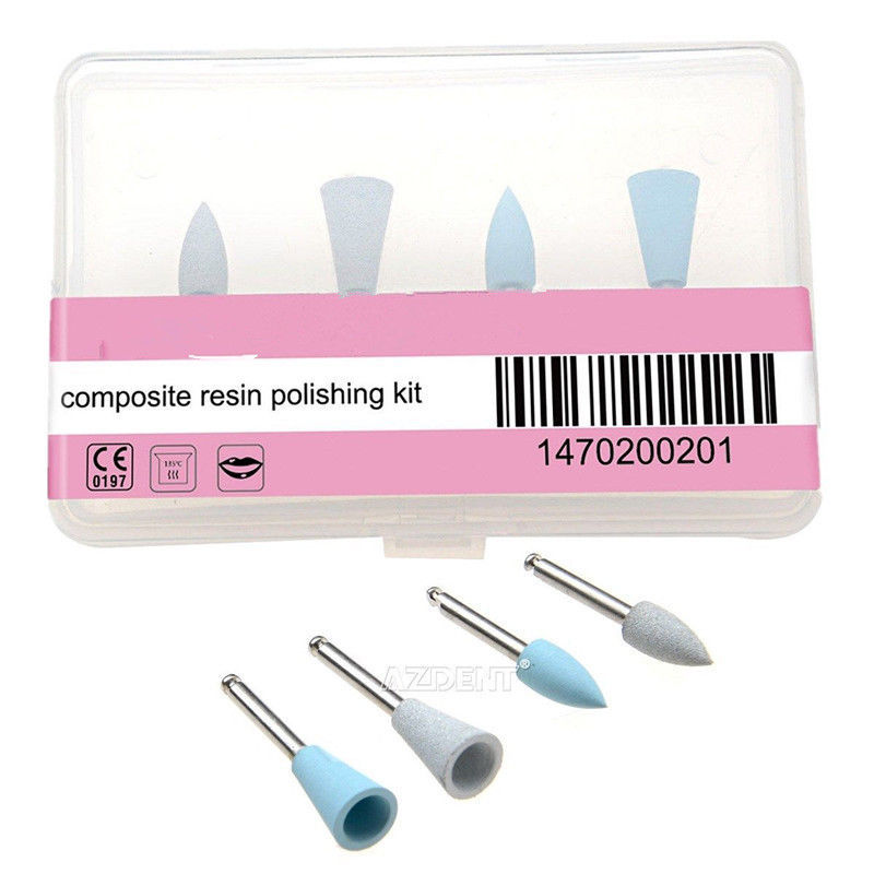 4Pcs/Kit Dental Composite Resin Polishing Cup RA0304 For Low Speed Handpiece
