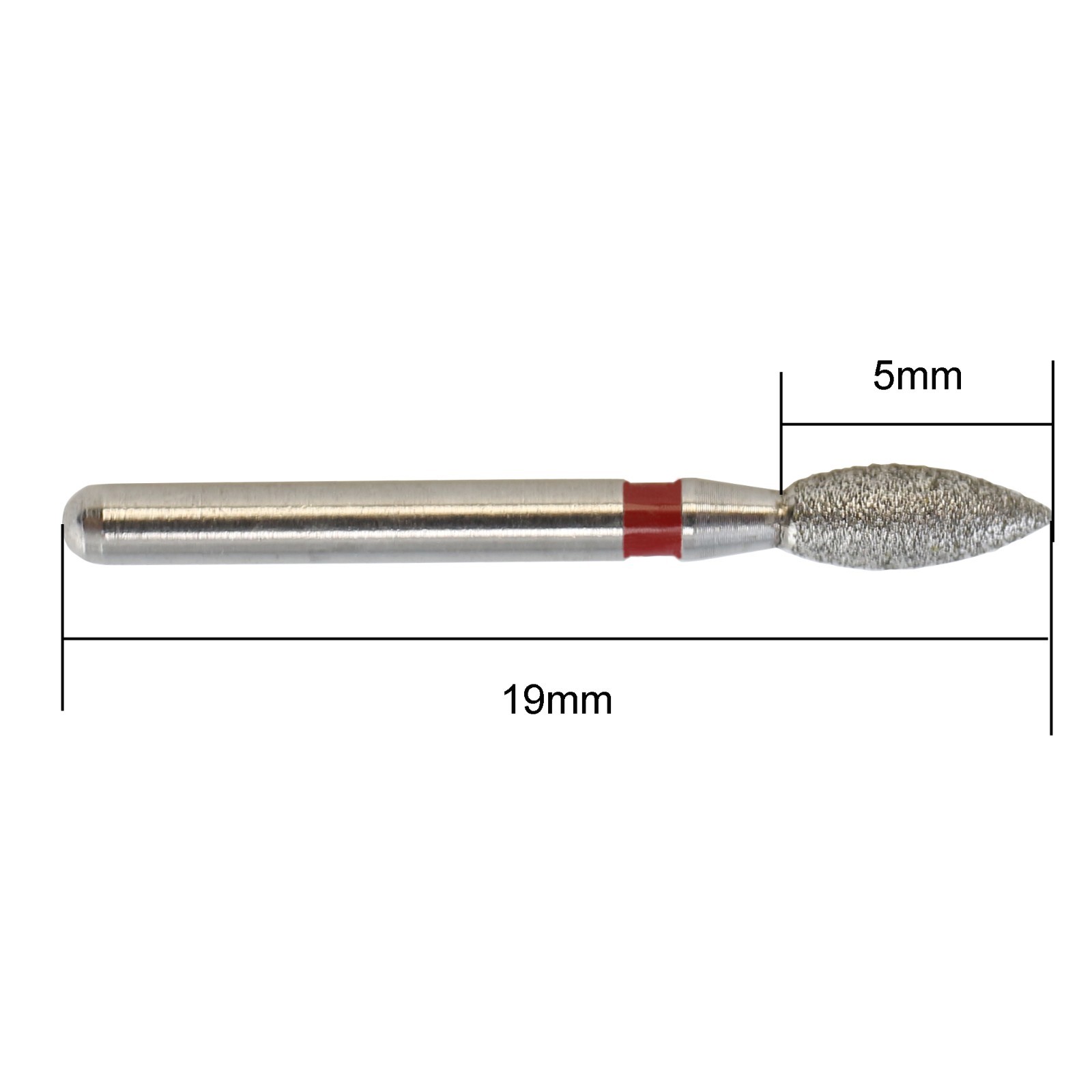Dental Burs Diamond Egg Football Bur FG 1.6mm High Speed Friction Grip 379 368