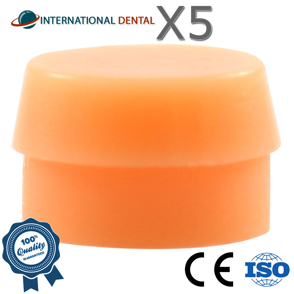 5 Soft Silicone Undersize Cap For Ball Attachment Dental Fixture Adapter Head