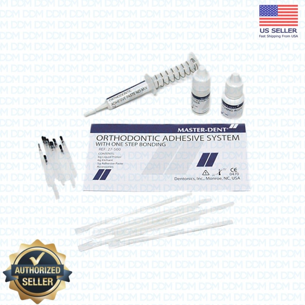 Master-Dent One-Step Self-Cure Orthodontic Adhesive Bonding Trial Kit #27-500