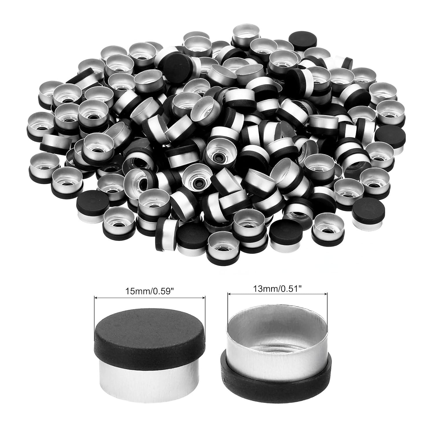 Versatile 13mm Flip Off Caps – 200 Pcs Seals for Essential Oils and More