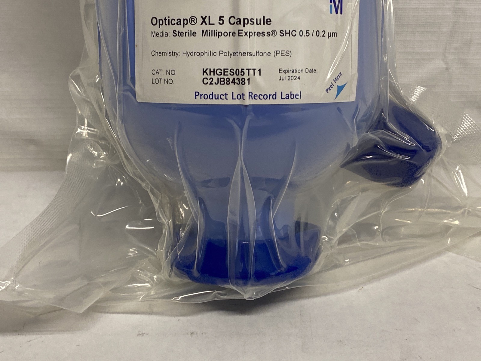 MILLIPORE Express Opticap XL 5 Filter Capsule 0.5/0.2um SHC 1-1/2”TC KHGES05TT1