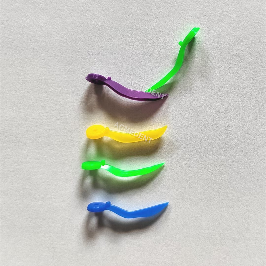 Dental Wedges Tooth Gap Wedge Plastic Concave Design Diastema 4Sizes