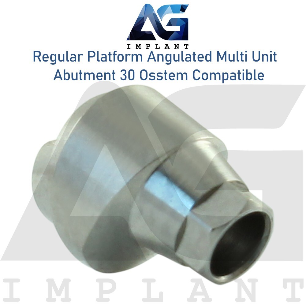 5 Angled Multi Unit 30° Titanium Fit Regular Platform Prosthetic 0sstem® TS Hex