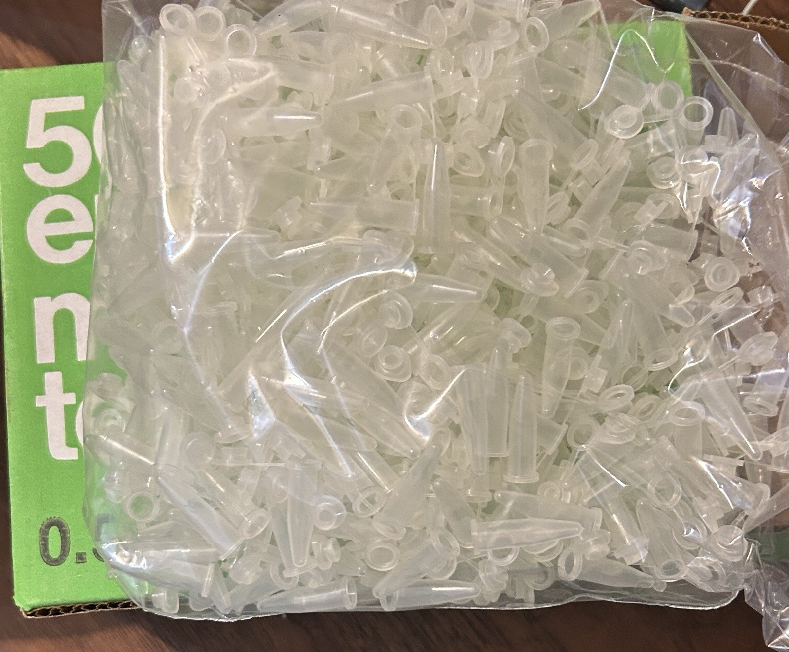 Eppendorf 0.5ml Polypropylene Micro Test Tubes Cat No 22 36 430-8 Box of 500