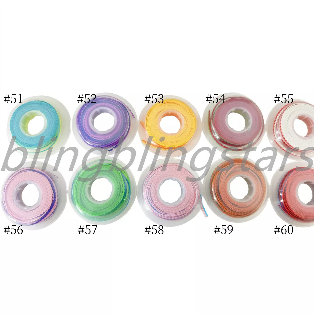 10Rolls Double Color Rubber Bands Orthodontic Power Chain Elastic Chains 4 Types