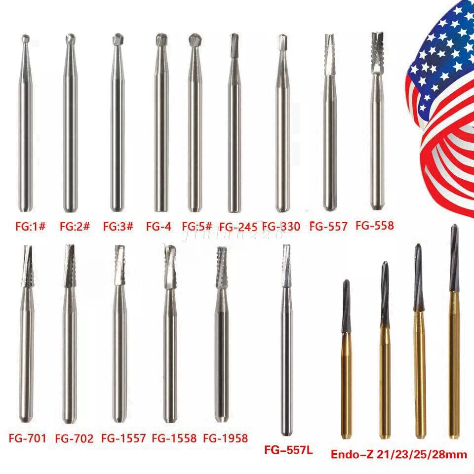 Dental Round Tungsten Carbide FG RA Bur For (Surgical) High Speed Handpiece