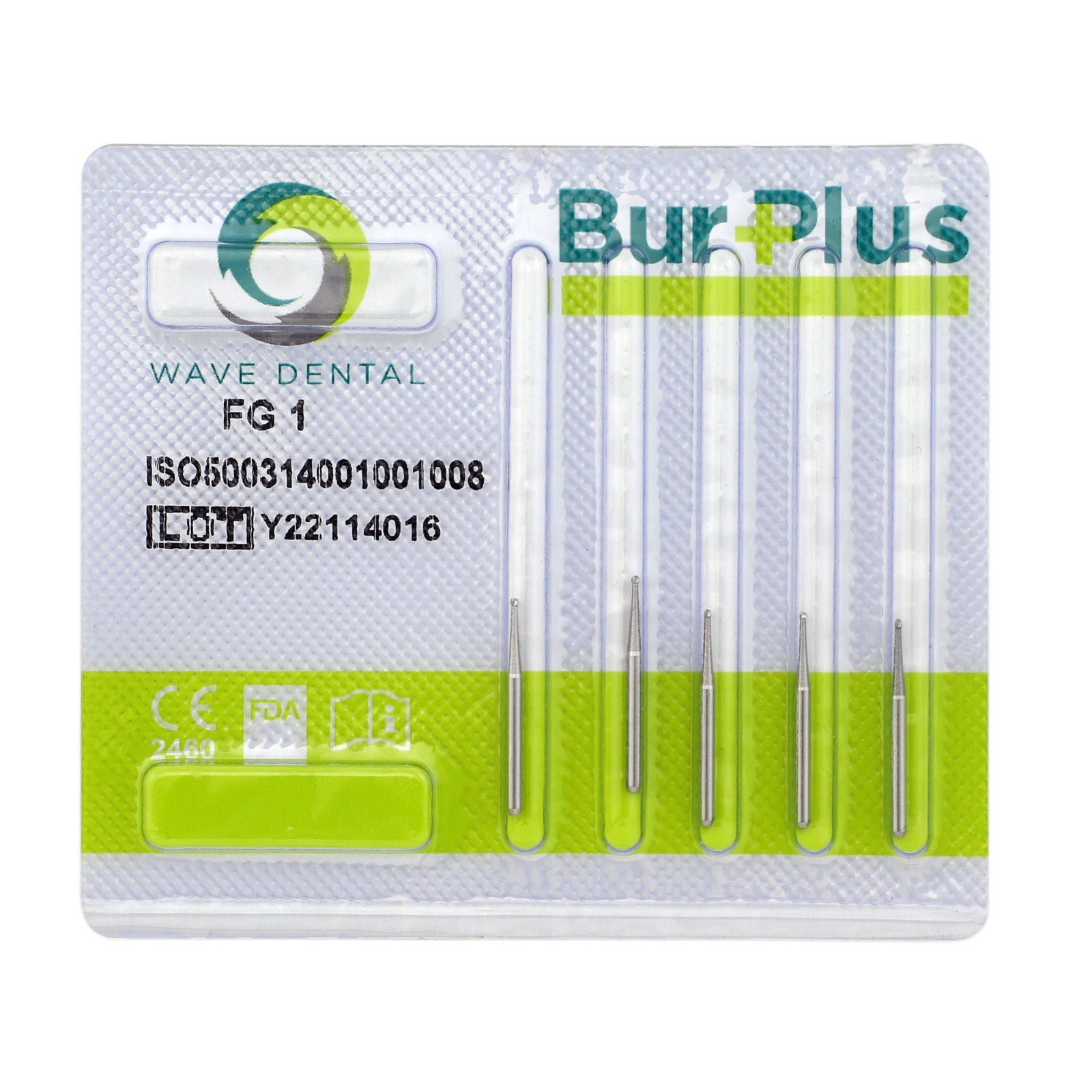 Wave Dental Burs Round Tungsten Carbide High Speed FG 1/2 1/4 1 2 3 4 5 6 7 8