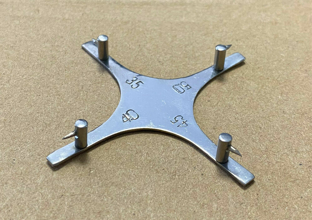 Dental Orthodontic Bracket Positioner Bracket Placement Gauge Locator Instrument