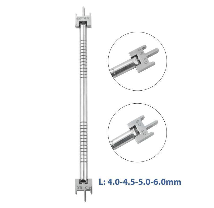 3 Size Dental Orthodontic Bracket Locator Placement Gauge Positioner Adjustable