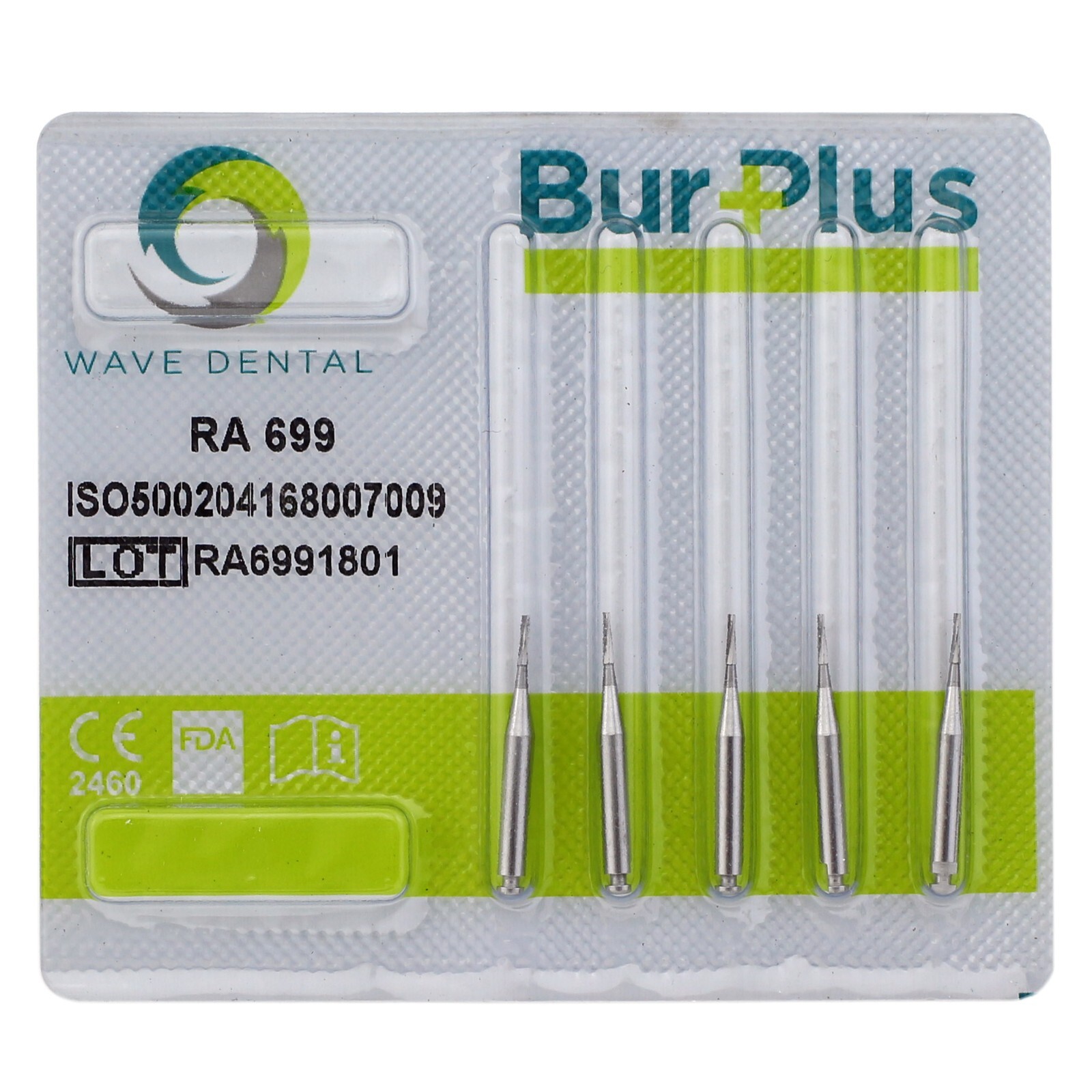 Wave Dental Contra Angle Tungsten Carbide Burs Latch RA Oral For Slow Speed