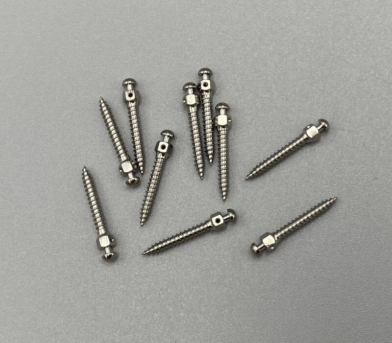 Dental Orthodontic Micro Implants Mini Screw Self-Drilling Fuchsia Screwdriver
