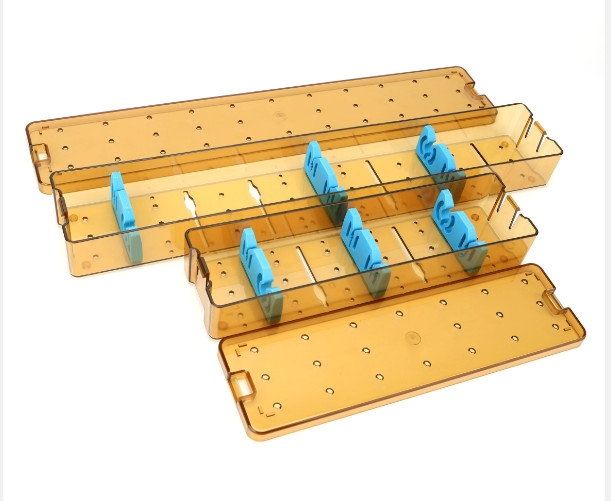 PPSU Sterilization Box Autoclave Case for ENT Laparoscope CystoscopeHysteroscope