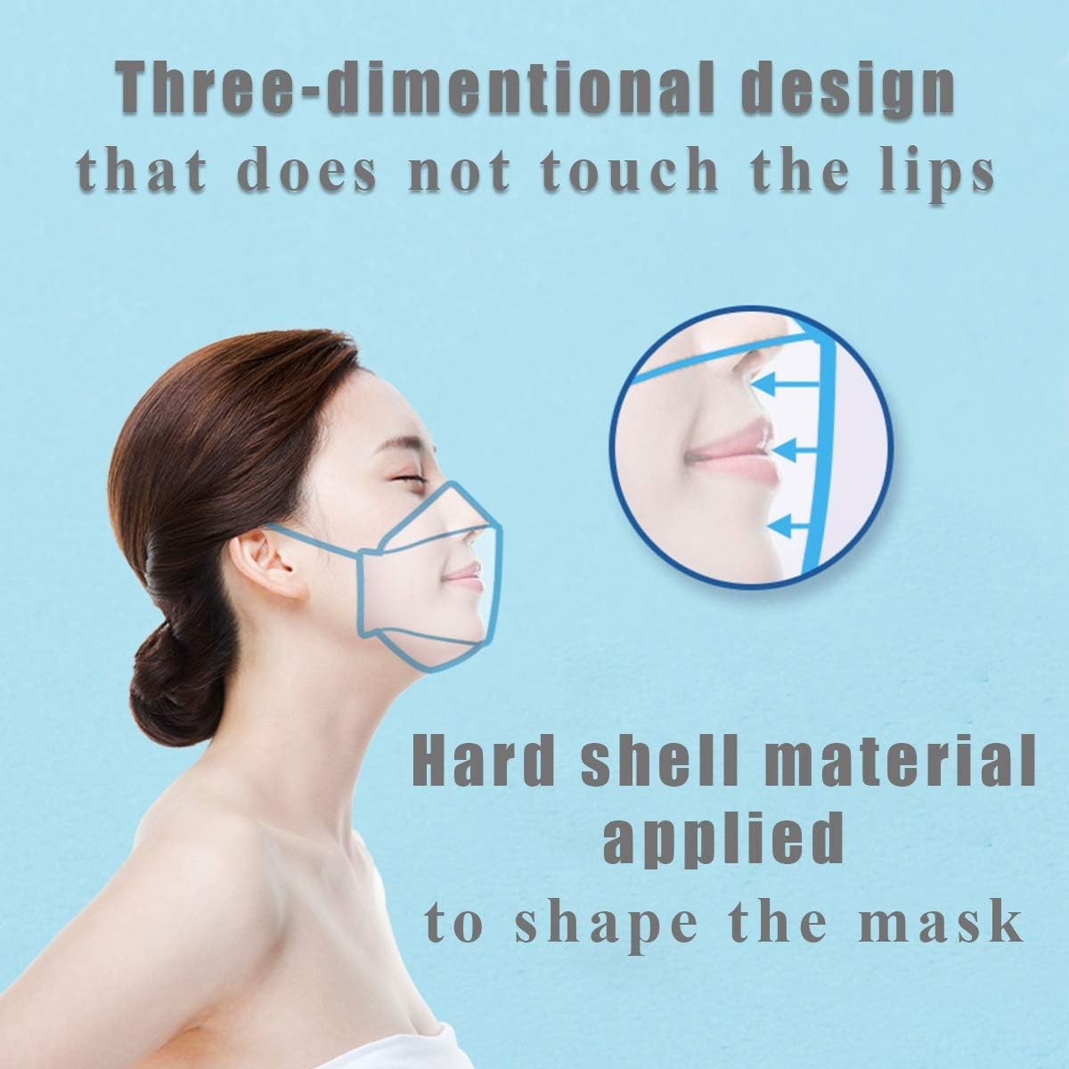 [LG Airwasher] KF94 Disposable Face Mask, 10 Pack – Made in Korea, Black Breatha