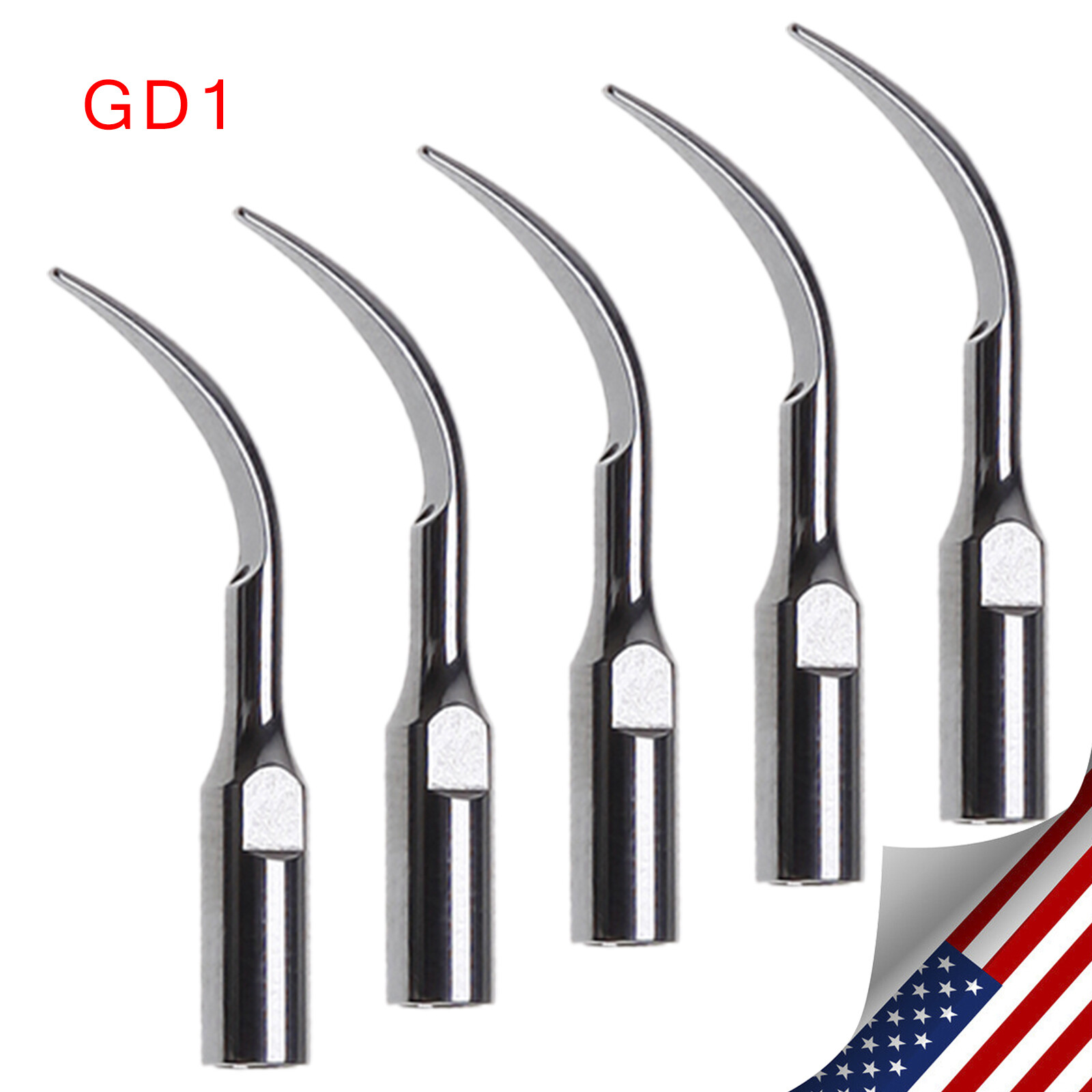 5× Dental Ultrasonic Piezo Scaler Tips fit SKYSEA EMS /DTE SATELEC Handpiece