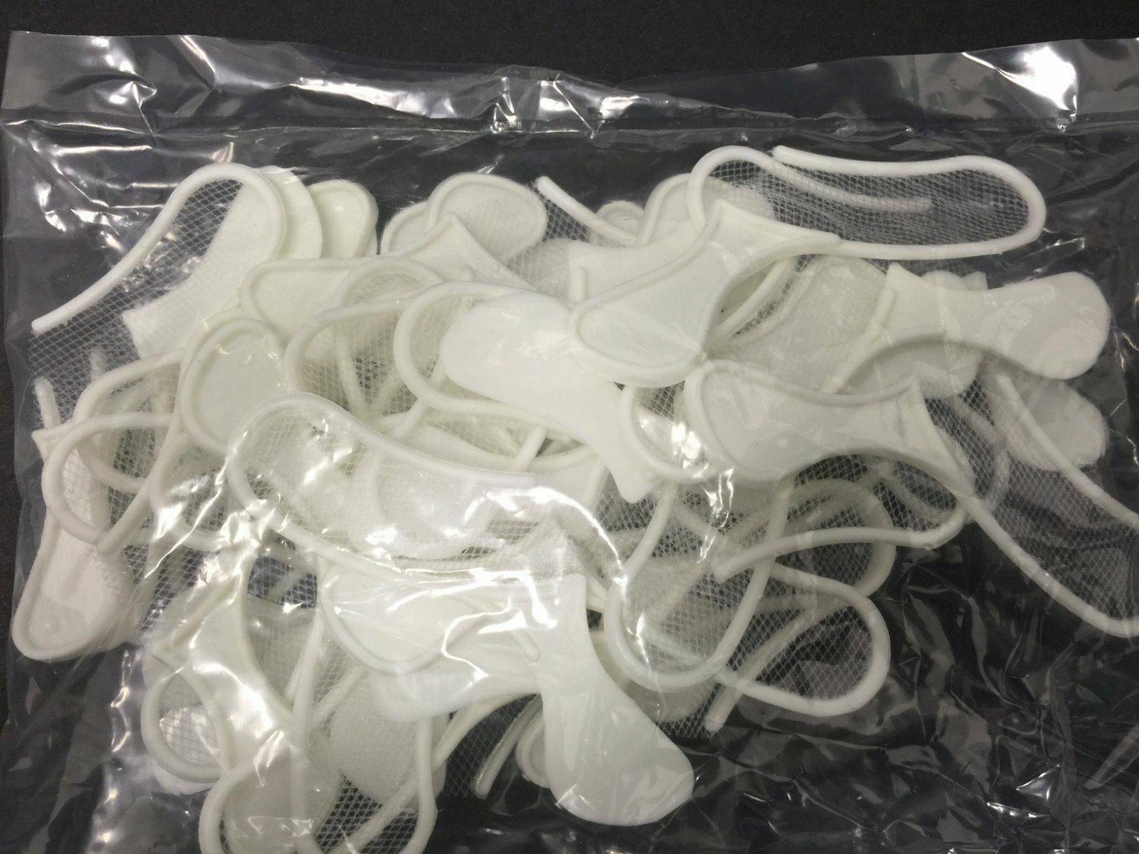 50pcs Sideless Dental Bite Registration Impression Triple Trays Superior quality