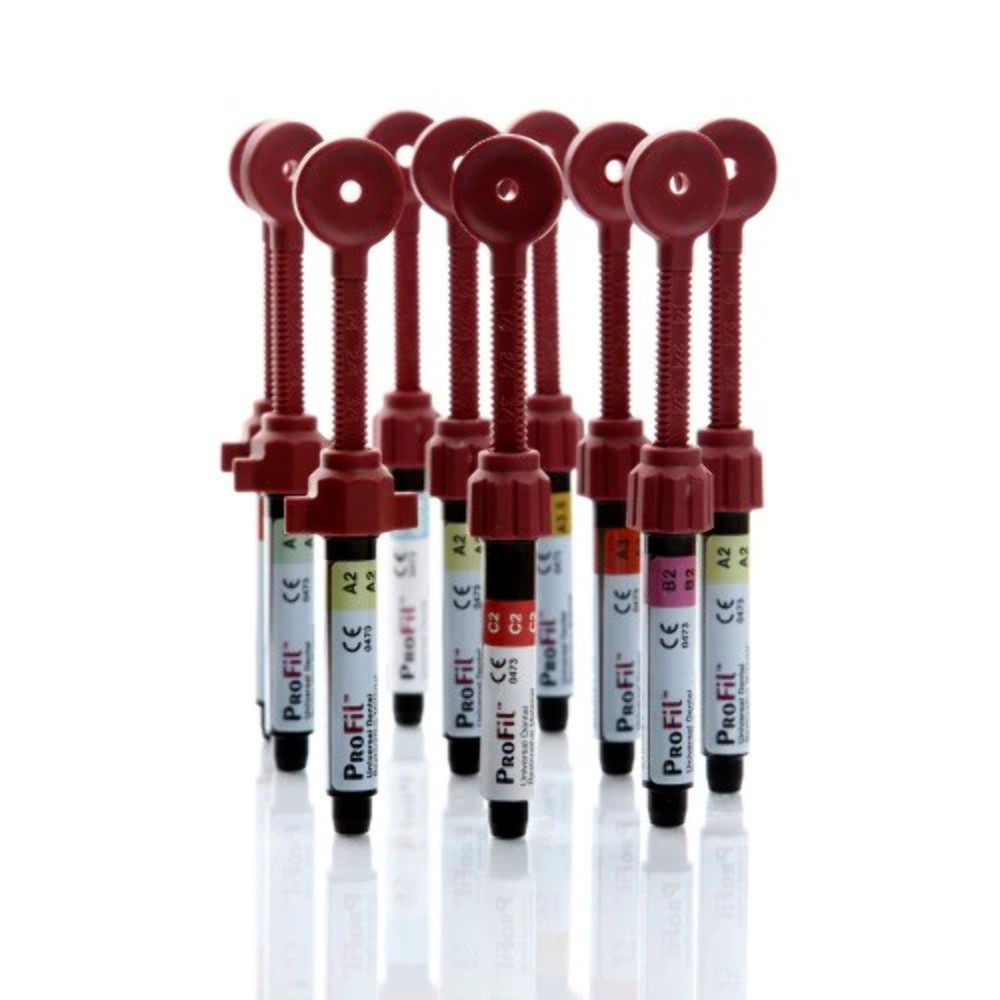 Silmet ProFil Micro Hybrid Universal Dental Composite 4gr Syringe All Shades