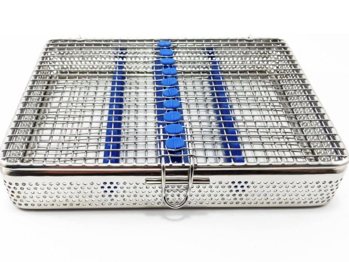 Dental Surgical Cassette – Sterilization Mesh Tray for Medical Instrument 10 PCs