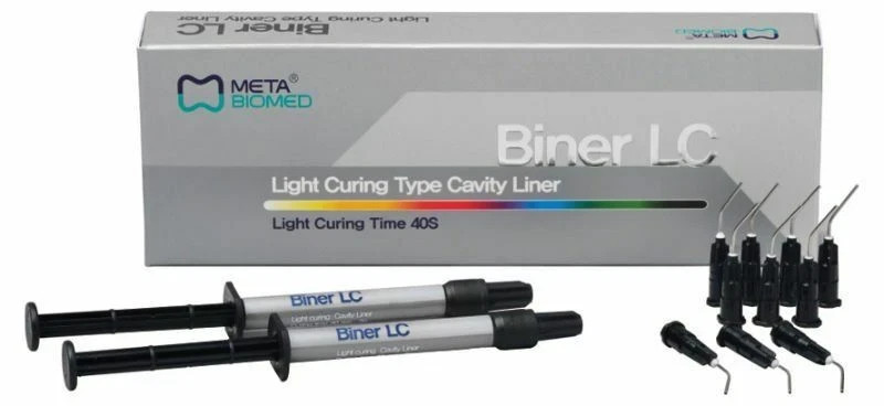 META BINER LC – LIGHT CURING TYPE CAVITY LINER (CURING TIME 40S) 2x2gm FREE SHIP