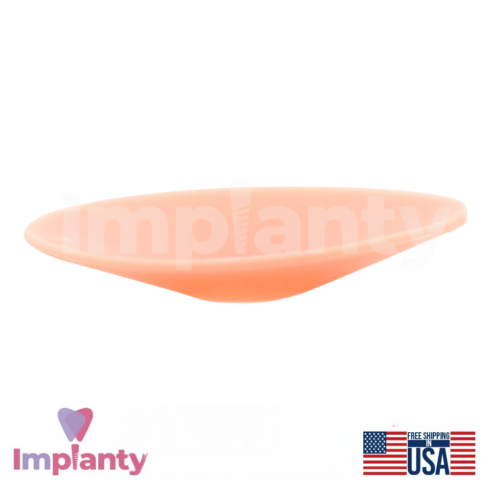 1x Dental Straight Lock Attachment Soft Silicone Set Slim Platform Int Hex