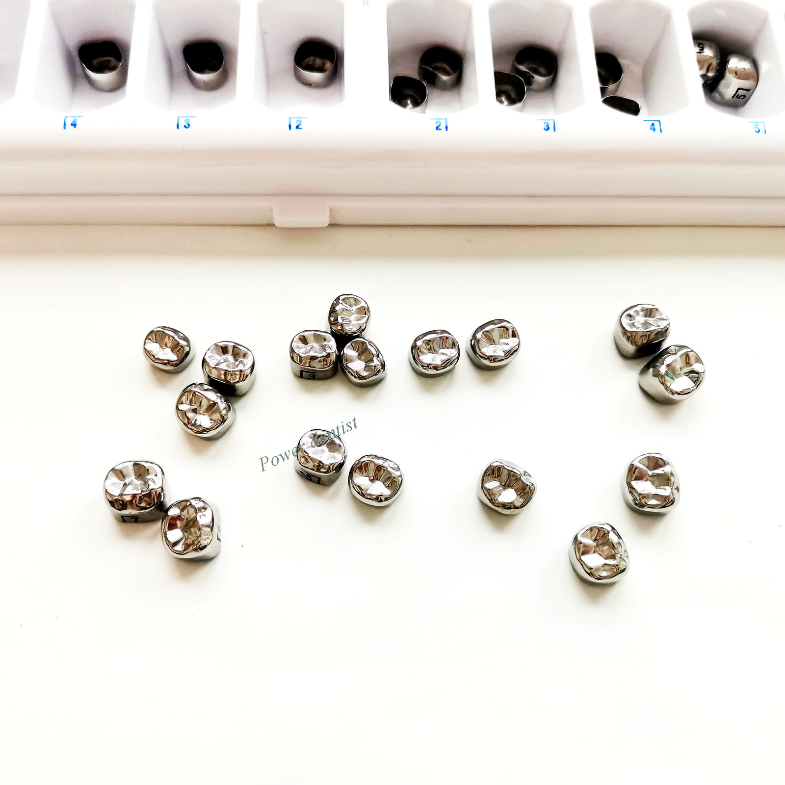 Dental Stainless Steel Permanent Molar Crown- Adult CROWN KIT OF 48/96/144 PCS