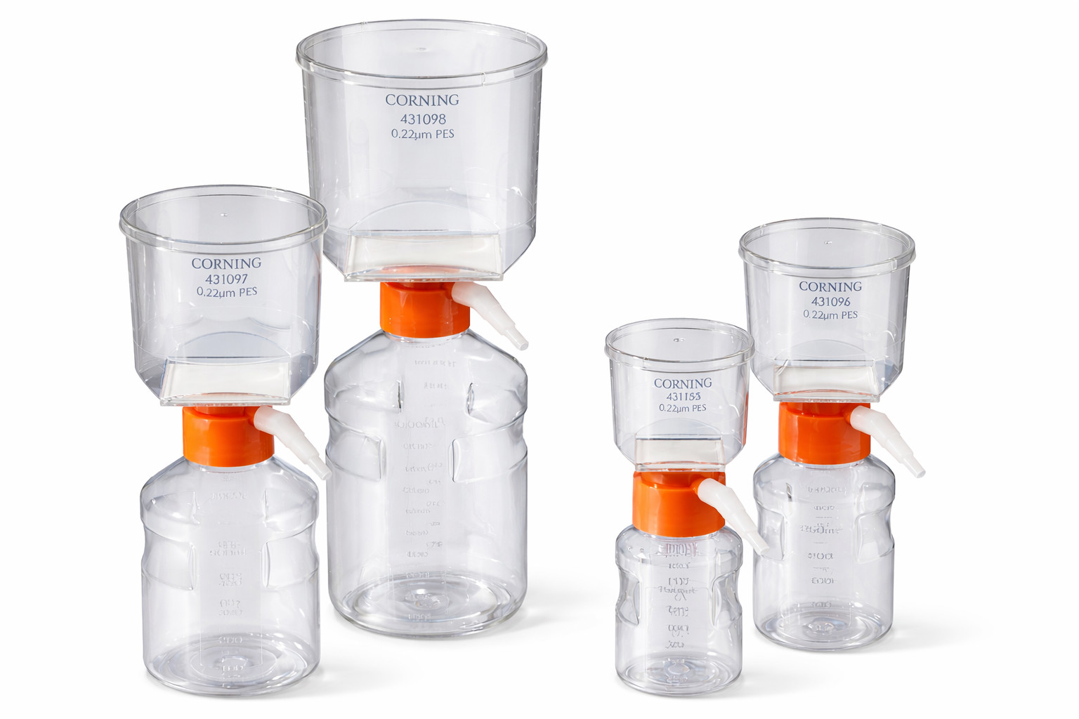 250mL Vacuum Filter System 0.22µm CN Sterile 1 Pack – Corning 430756 – Sealed