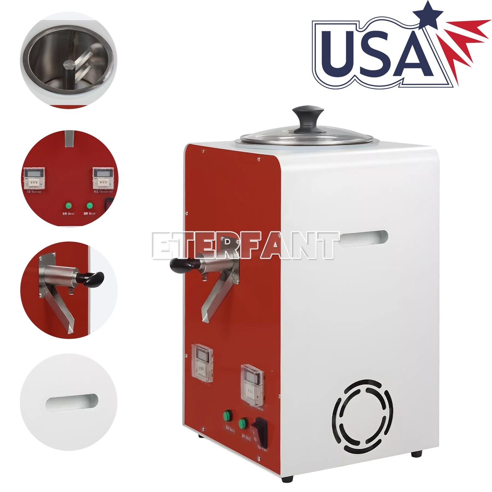 Dental Lab Equipment Agar Duplicating Mixer Hydrocolloid Mixing Heating Machine