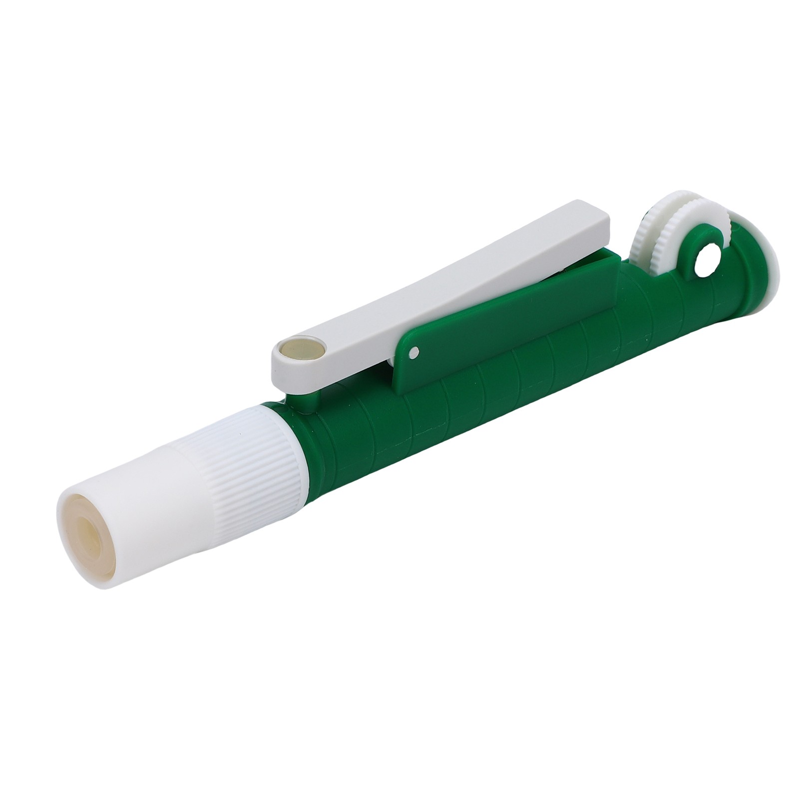 Green 10ml Manual Pipette Controller For Accurate Liquid Handling With Plastic