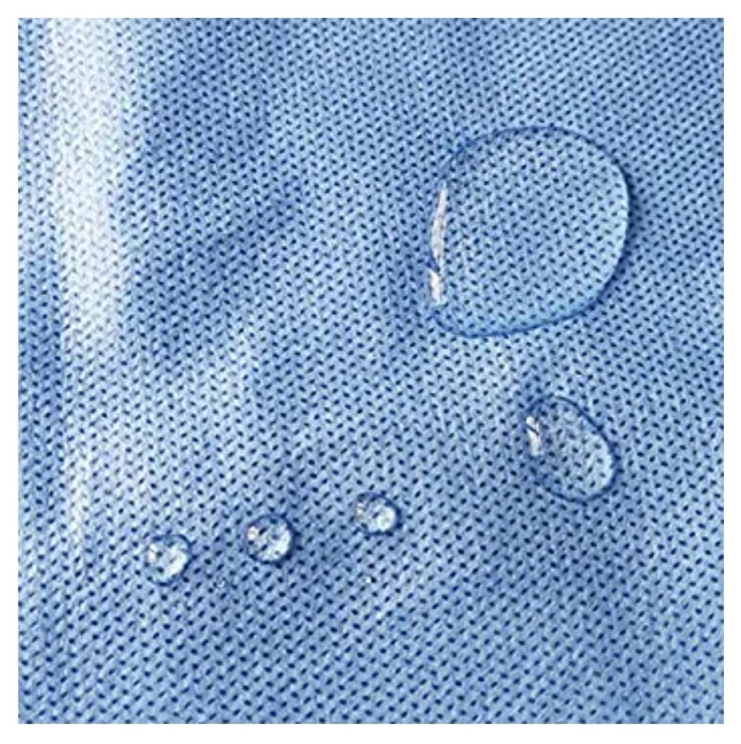 Isolation gown Fully Closed Double Tie PP & PE 40g Knitted Cuffs level 2 15-pack