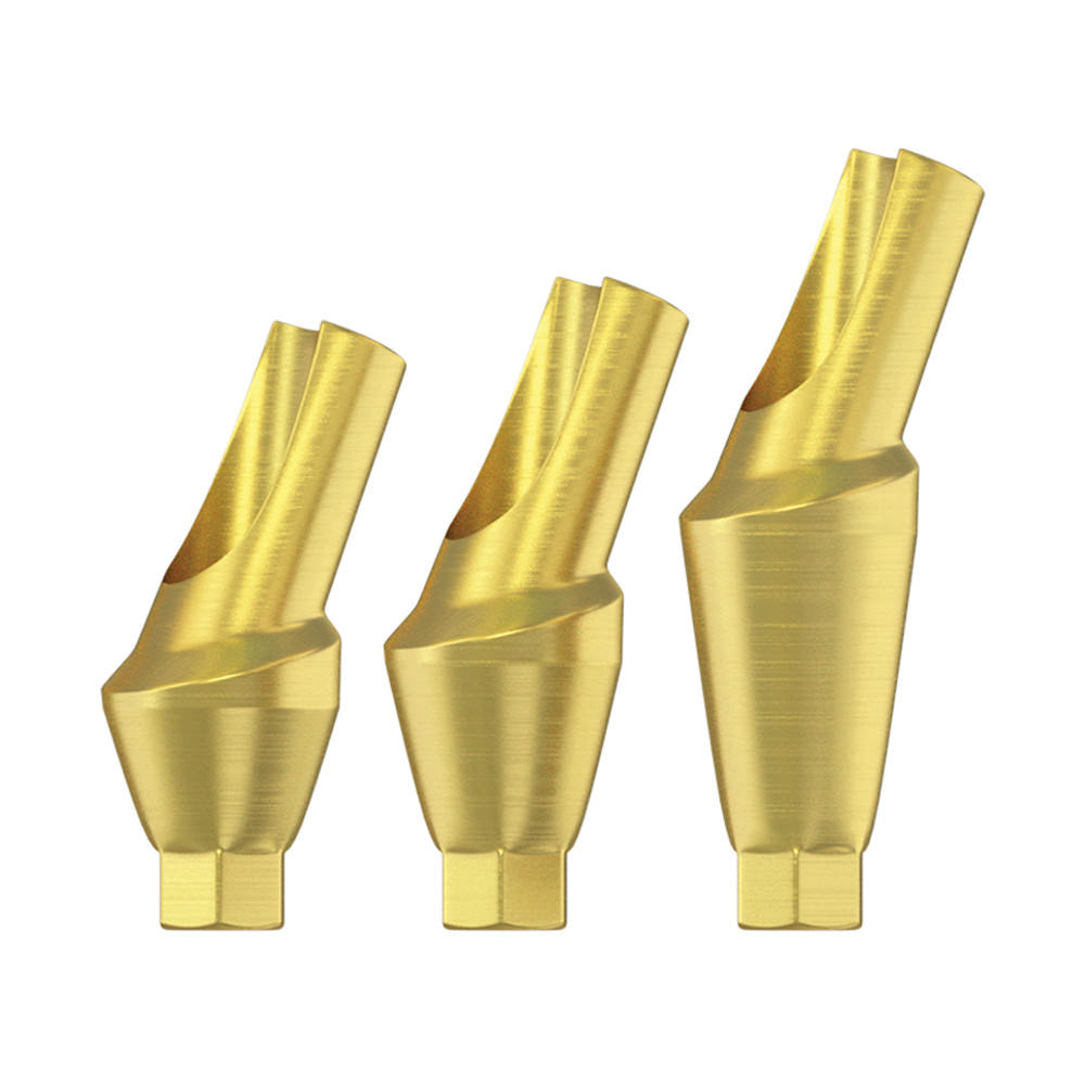 10pcs DSl Abutment Anatomic Angulated 25° Conical Connection RP Ø5.0-4.3mm