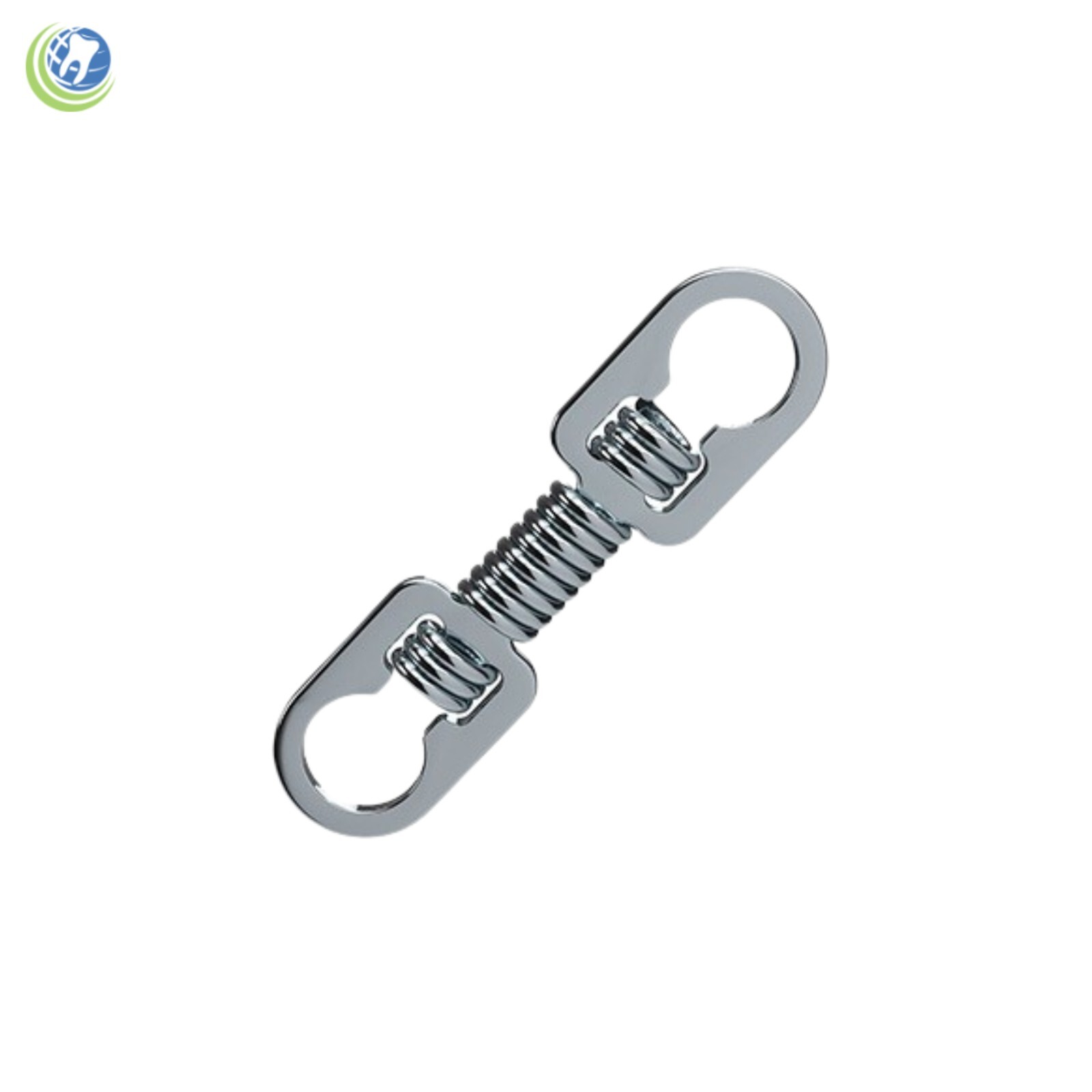 Orthodontic 9mm NiTi Closed Spring with Eyelets Ø1,60mm – Medium Force 200gf