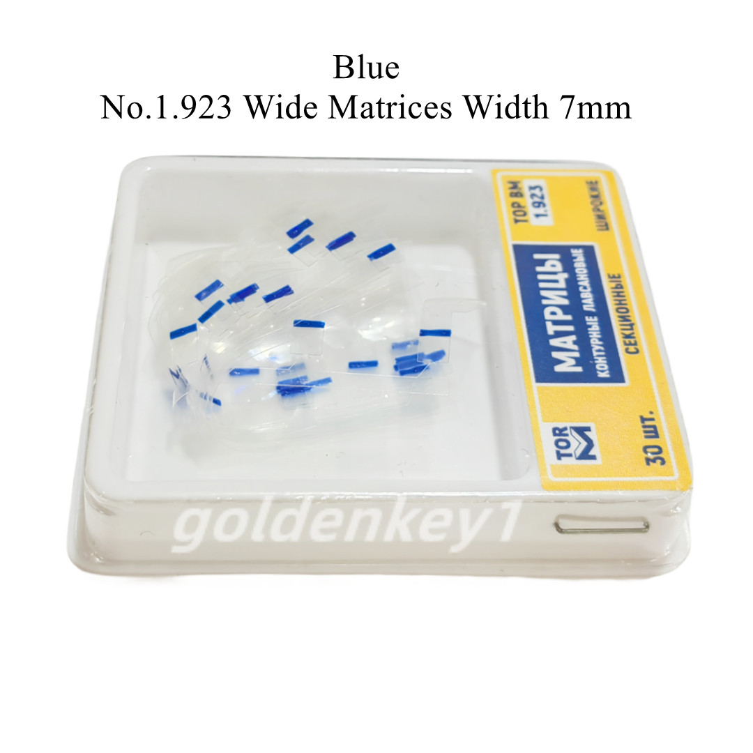 Dental Clear Matrix Transparent TOR VM Matrices Polyester Strip Width 5mm 7mm
