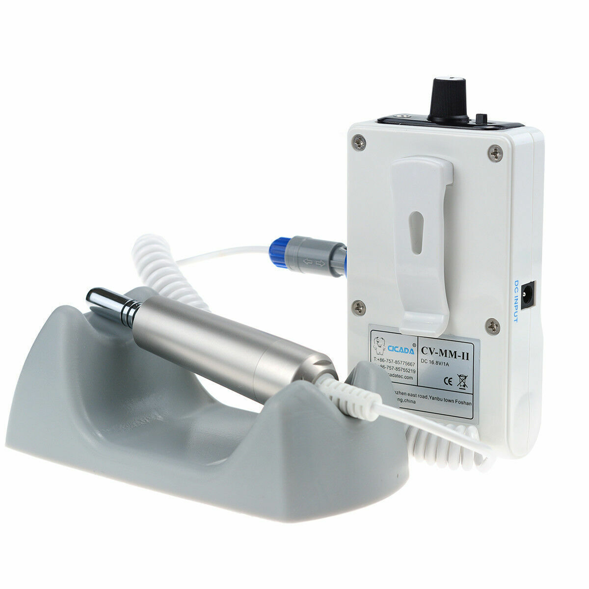 50000RPM Dental Brushless Micro Motor Polishing Machine with Belt Clip CV MM-II