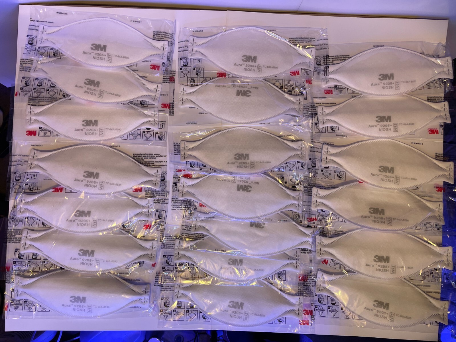  3M N95 Aura 9205+ Masks