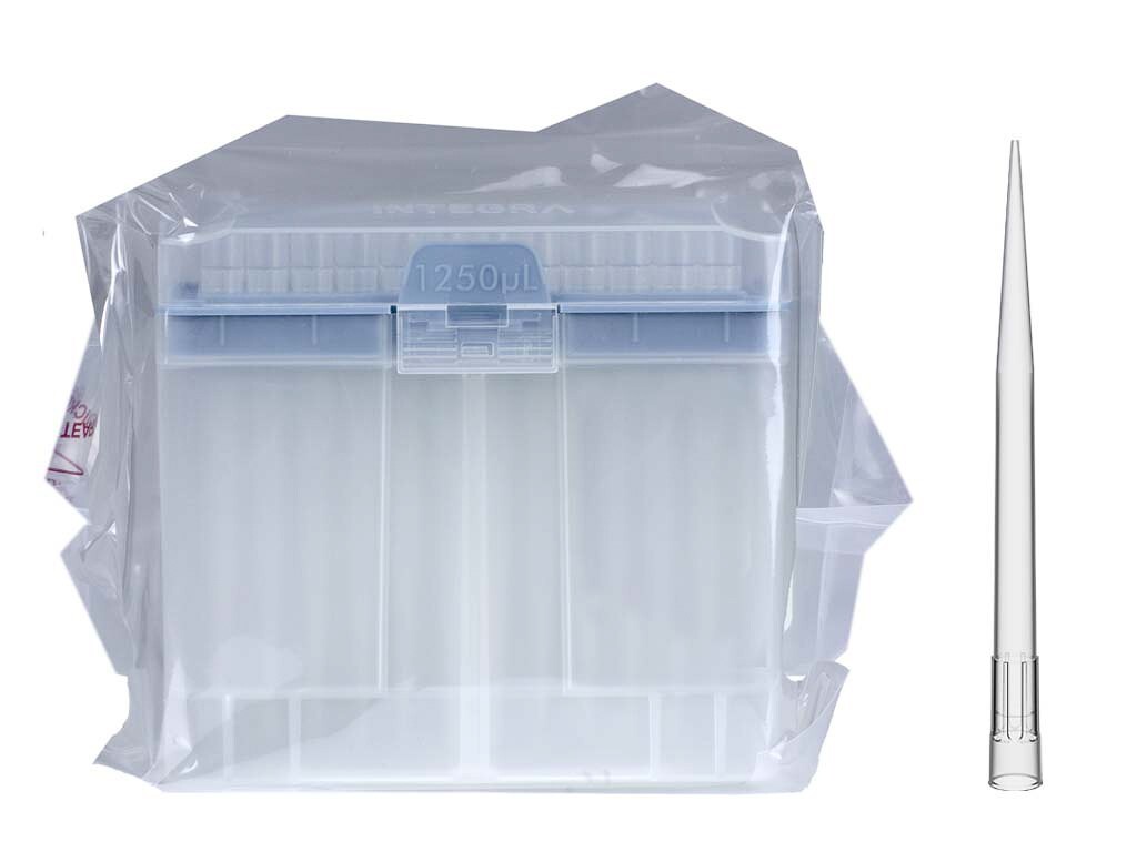 NEW- Integra Pipette Tips 1250 uL GRIPTIP Sterile, Filter- 1,920 Tips Total
