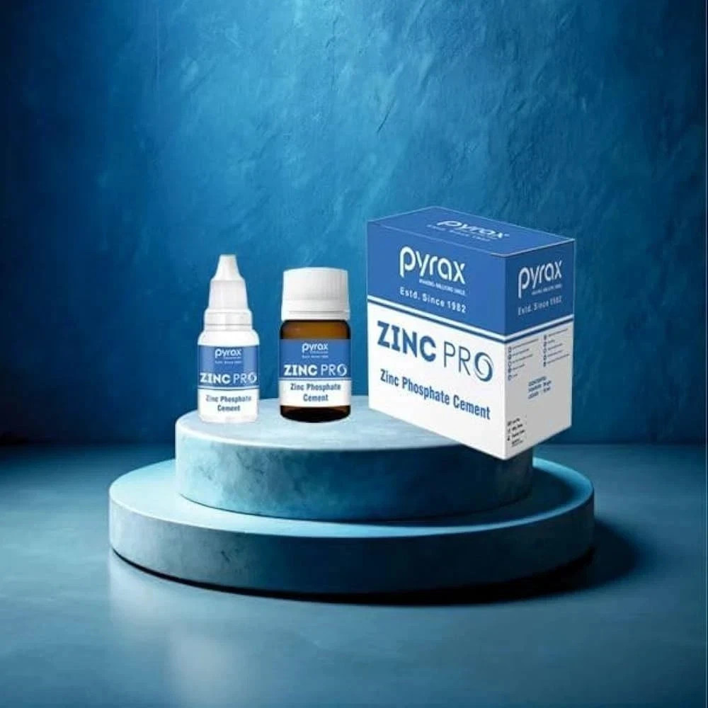 Permanent Tooth Filling Material Kit DentalPyrax Zinc Phosphate Cement FREE SHIP