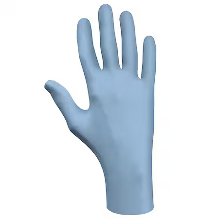 Showa 7502Pfxxl 7502Pf, Disposable Gloves, 2.5 Mil Palm, Nitrile, Powder-Free,